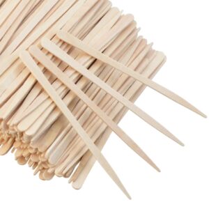 1000 Pieces Small Wax Sticks Wood Waxing Spatulas Applicator Sticks Wooden Craft Sticks Hair Nose Wax Stick for Hair Body Eyebrow Removal.