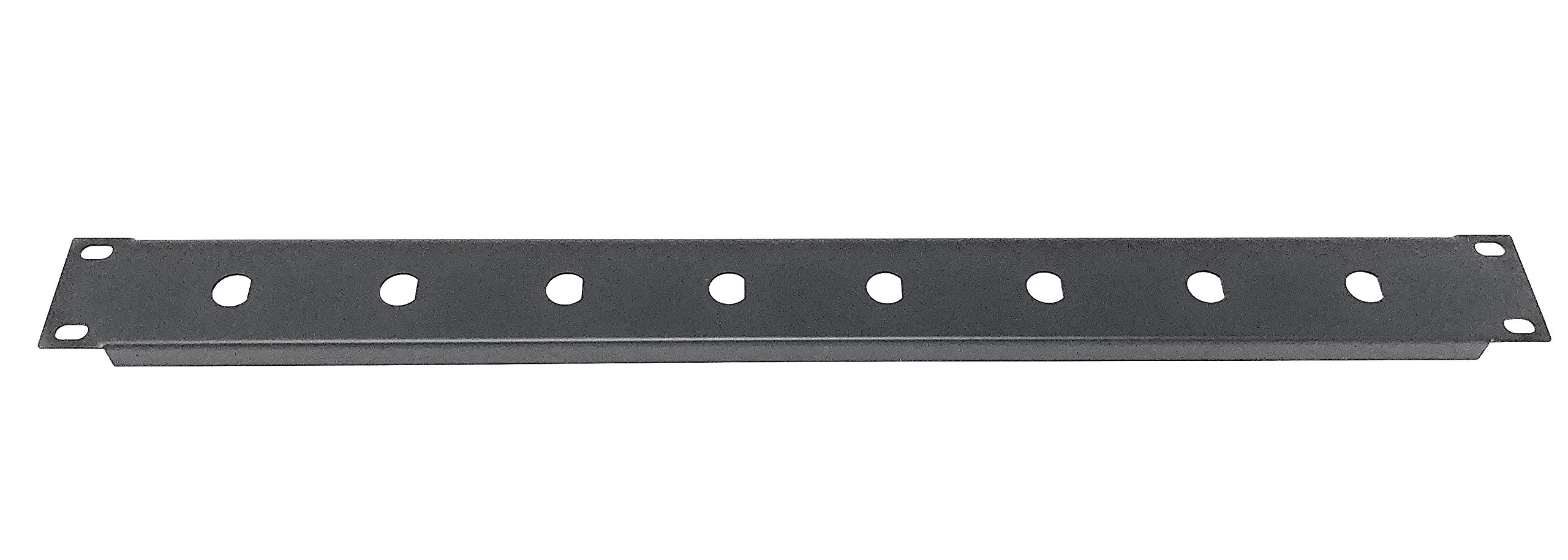 19" Rack Mount Kit 1U Front Panel 8 Hole Ports for Wireless Mic Antenna Locate