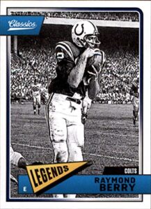 2018 classics football #135 raymond berry baltimore colts legend panini nfl card