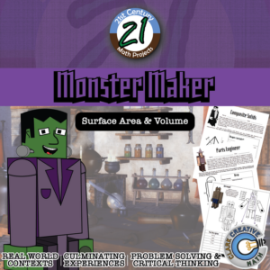 monster maker -- composite solid & toy engineering - 21st century math project