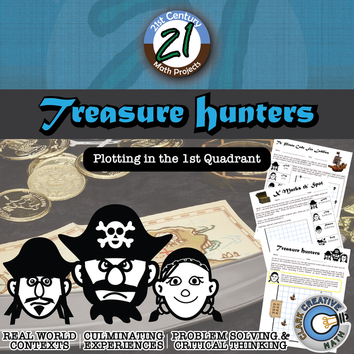 Treasure Hunters Quadrant I Graphing Edition