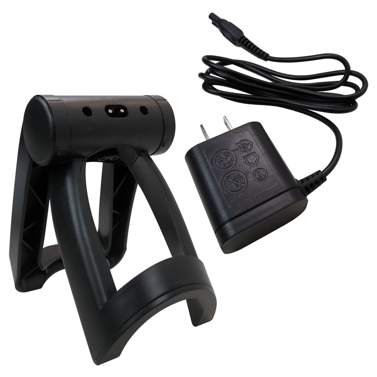 USonline911 Charging Charger Stand+HQ8500 Power Cord for Philips Norelco SH50, SH70, S5000, S7000 Series Shavers