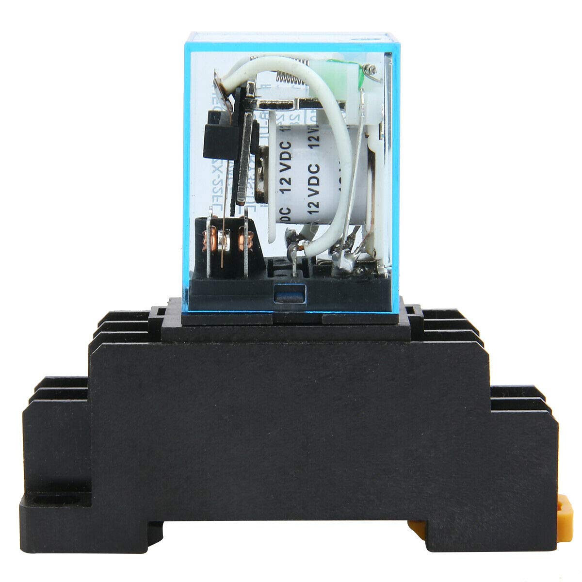 Gump's grocery 12V DC Coil Power Relay LY2NJ DPDT 8 Pin HH62P JQX-13F with Socket Base