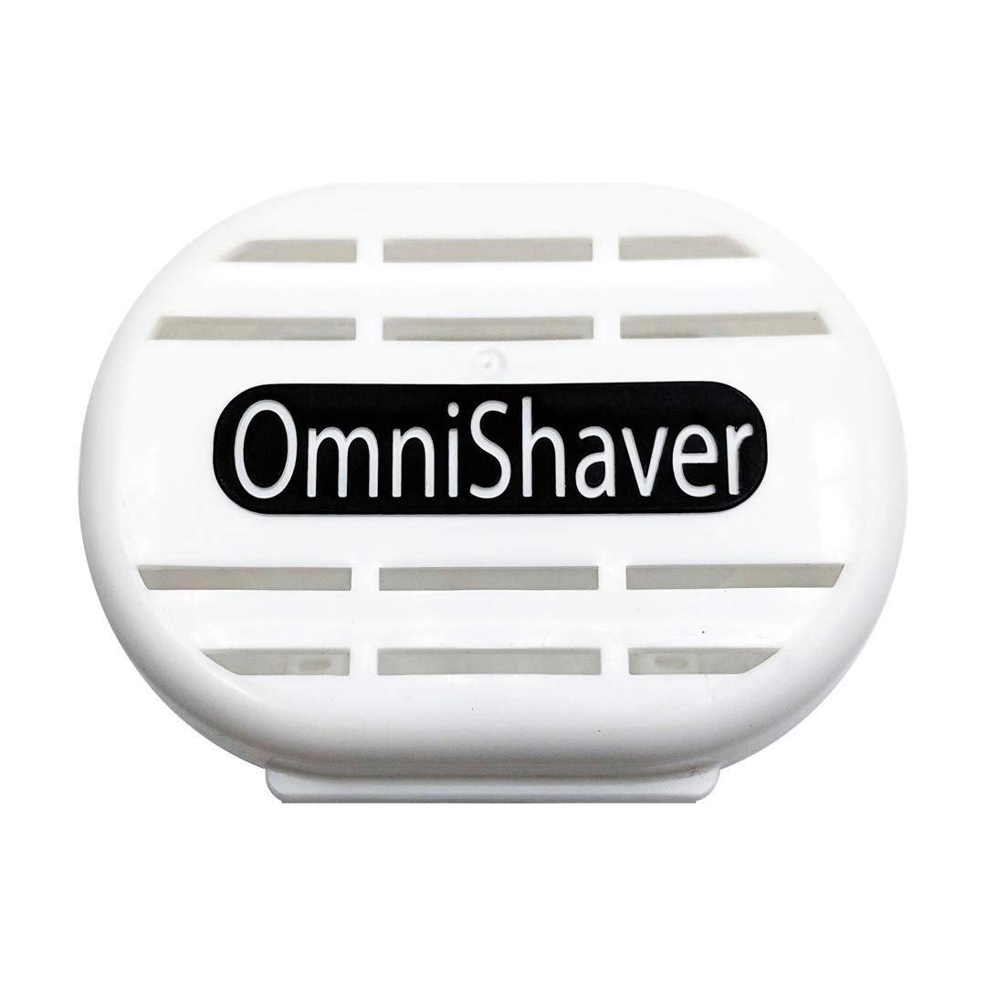 Omnishaver Case Razor Keep Your Omnishaver Away from Dirt and Dust, Case for Razor to Avoid Blunt and Damaged Blades - White