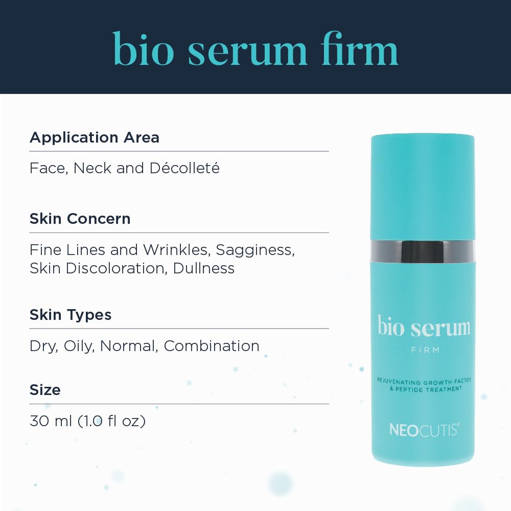 Neocutis Bio Serum Firm - Hydrating and Anti-Aging Serum - 30ml