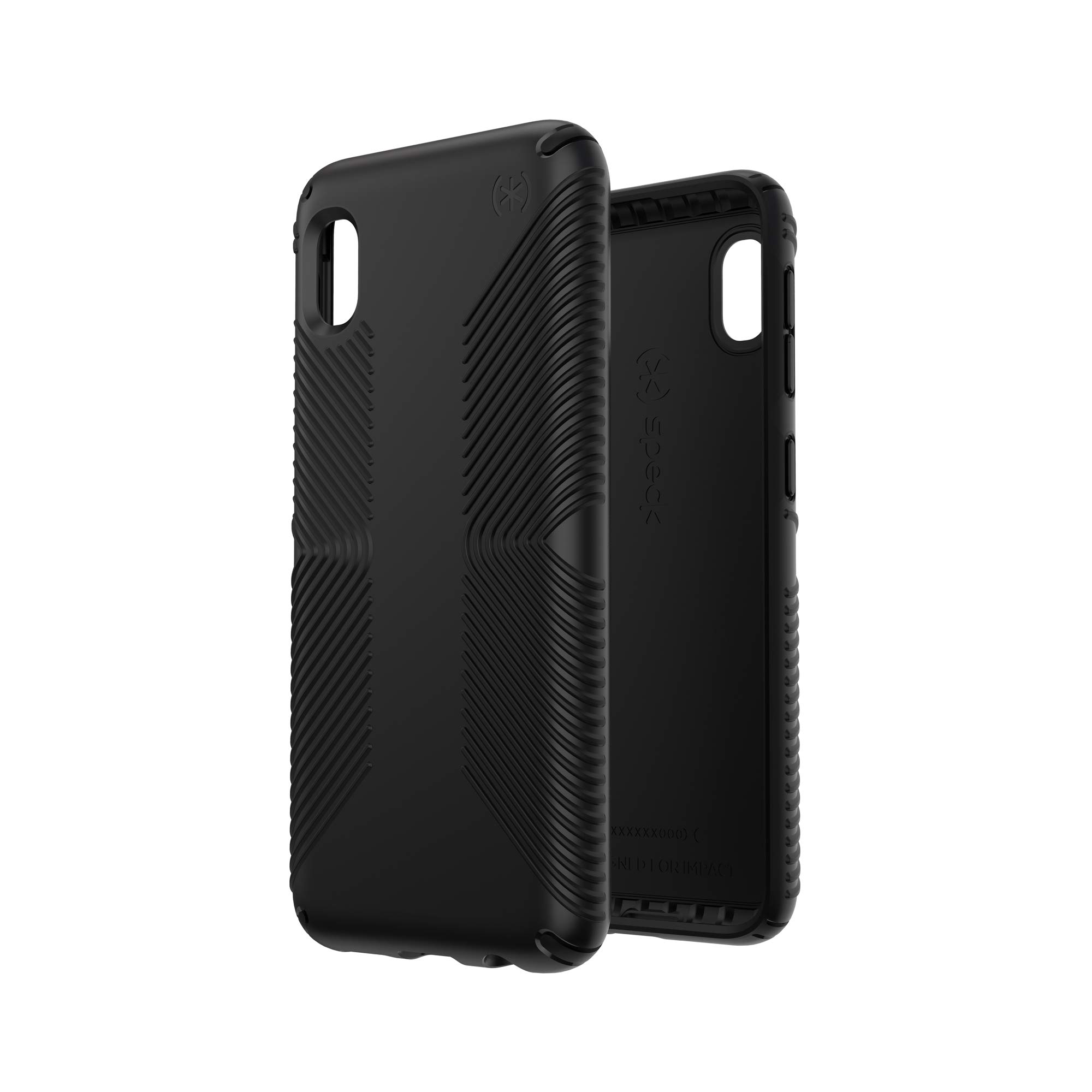 Speck Presidio Grip Samsung Galaxy A10E Case, Black/Black (129866-1050)