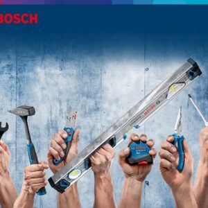 Bosch Professional 1600A01TG4 8mm Chrome Vanadium Steel Ratchet Combination Spanner - Blue