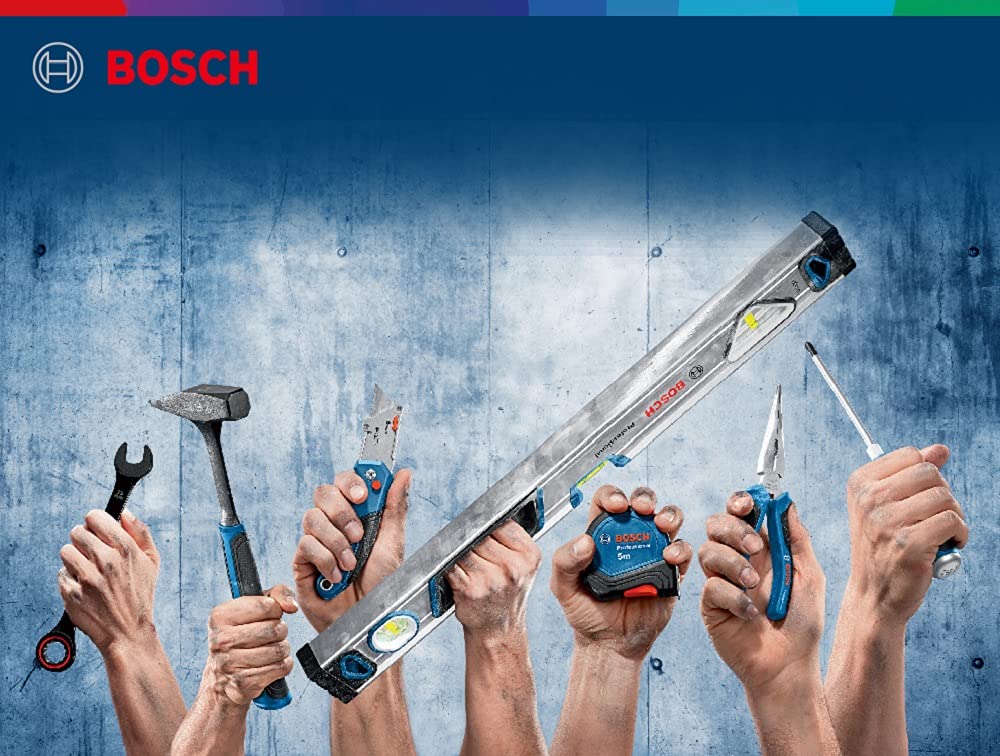 Bosch Professional 1600A01TG4 8mm Chrome Vanadium Steel Ratchet Combination Spanner - Blue