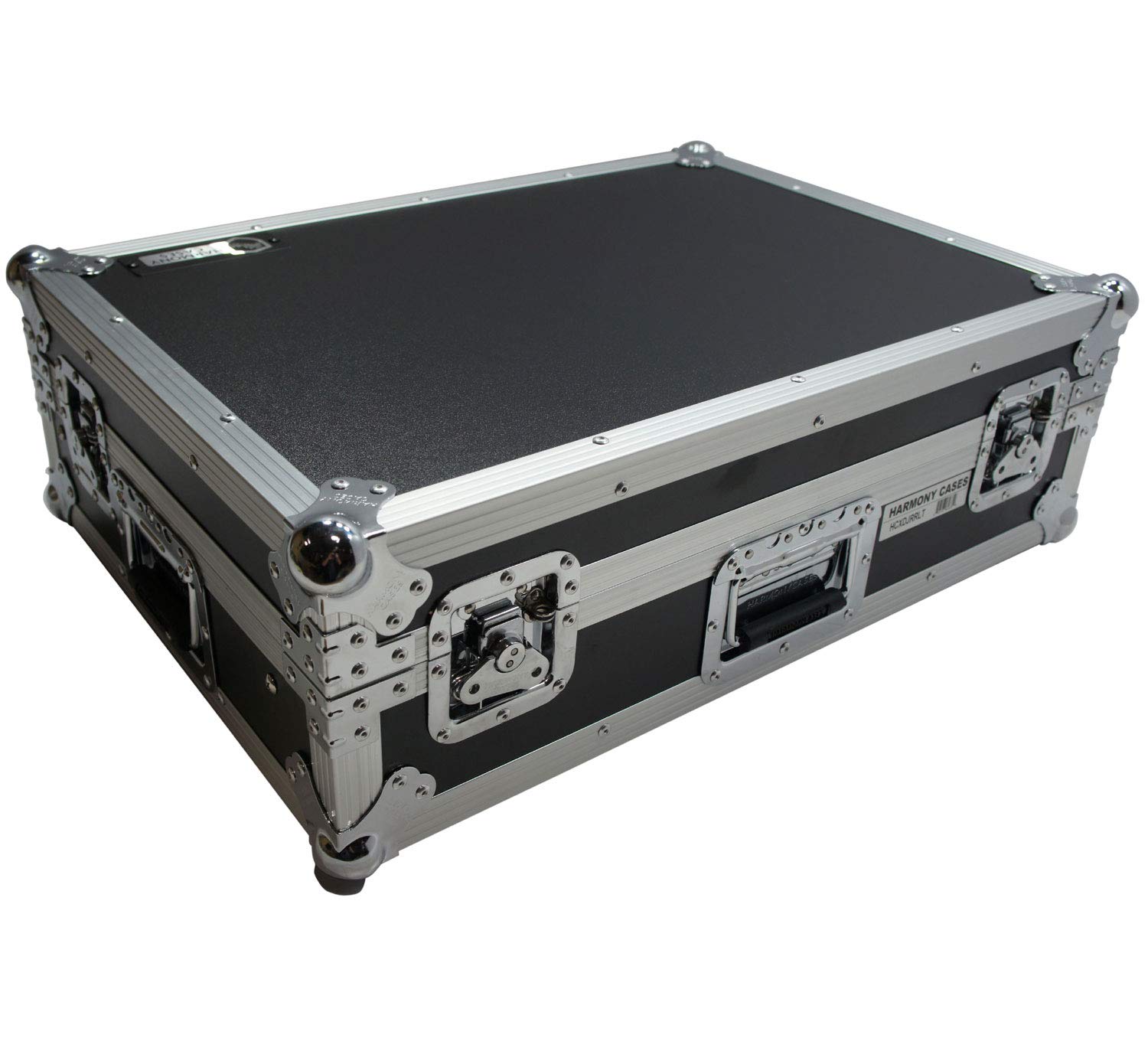 Harmony Audio HCXDJRRLT Flight Angle Glide Laptop Stand DJ 1U Rack Case Compatible with Pioneer XDJ-RR