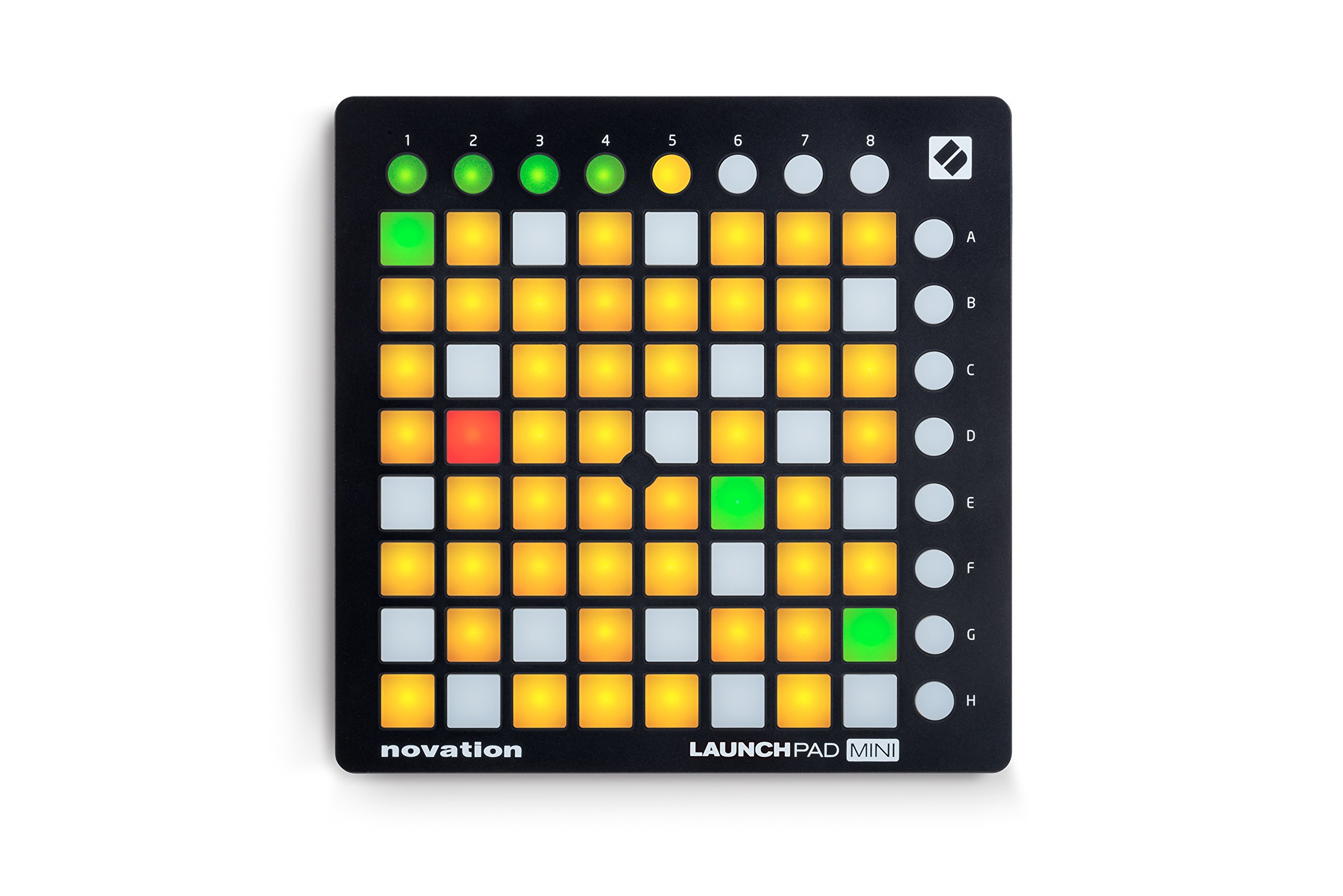 Novation MK2 Launchpad Mini Compact USB Grid Controller for Ableton Live (Renewed)