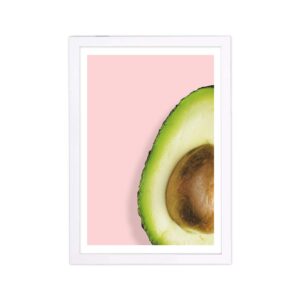 food and cuisine framed wall art prints 'avocado story' fruits