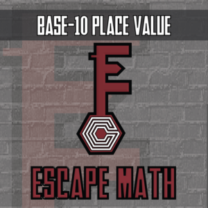escape math - base-10 place value (india theme) -- escape room style activity