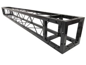 cedarslink 2 meter 6.56 ft. square 8"x8" black trussing box truss section bolted