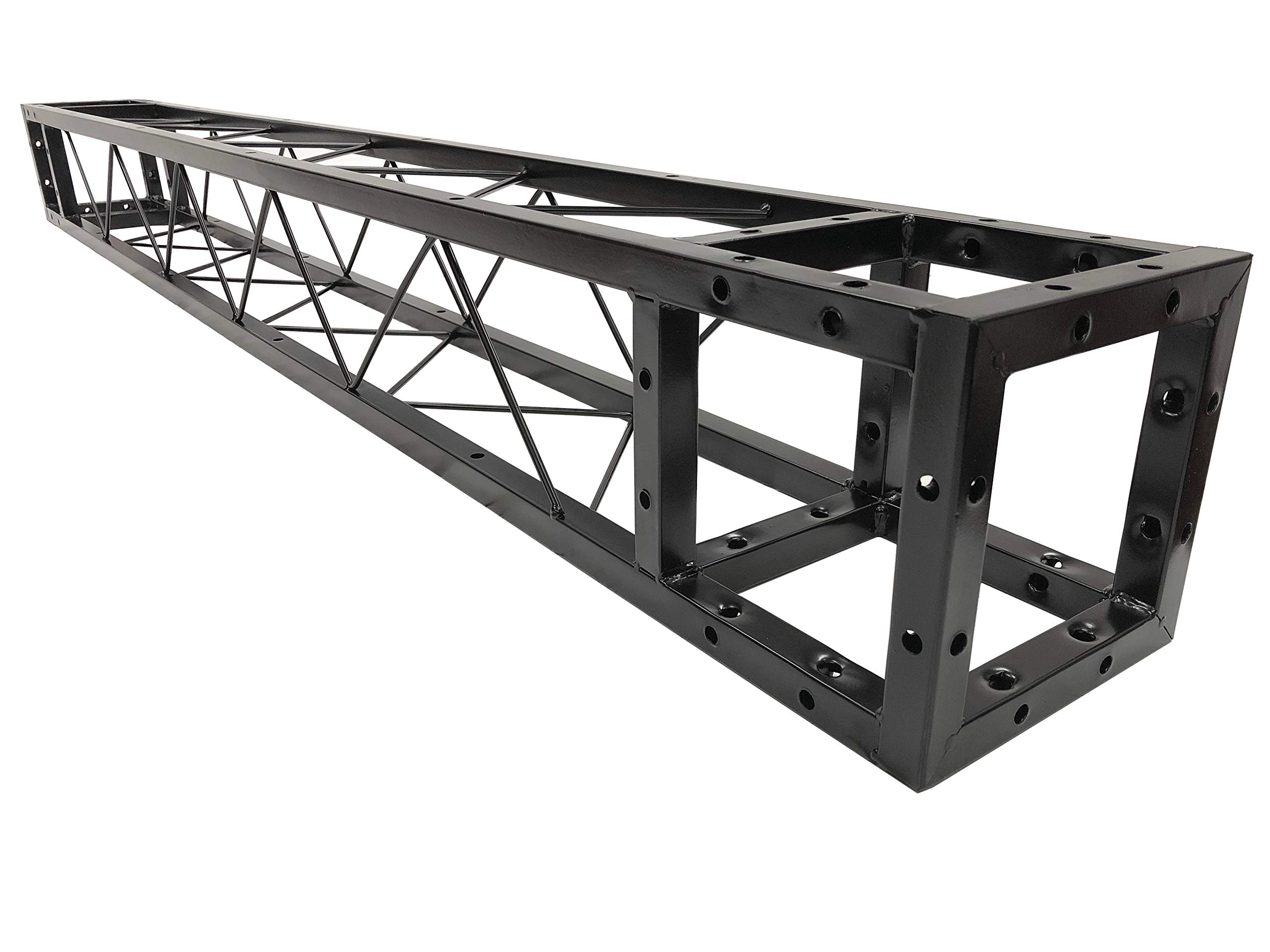 Cedarslink 2 Meter 6.56 ft. Square 8"x8" Black Trussing Box Truss Section Bolted