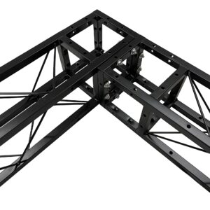 Cedarslink 2 Meter 6.56 ft. Square 8"x8" Black Trussing Box Truss Section Bolted