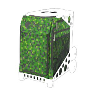 zuca digital camo green screen sport insert bag (frames sold separately) 1828