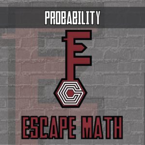 escape math - probability (african wildlife theme) -- escape room style activity