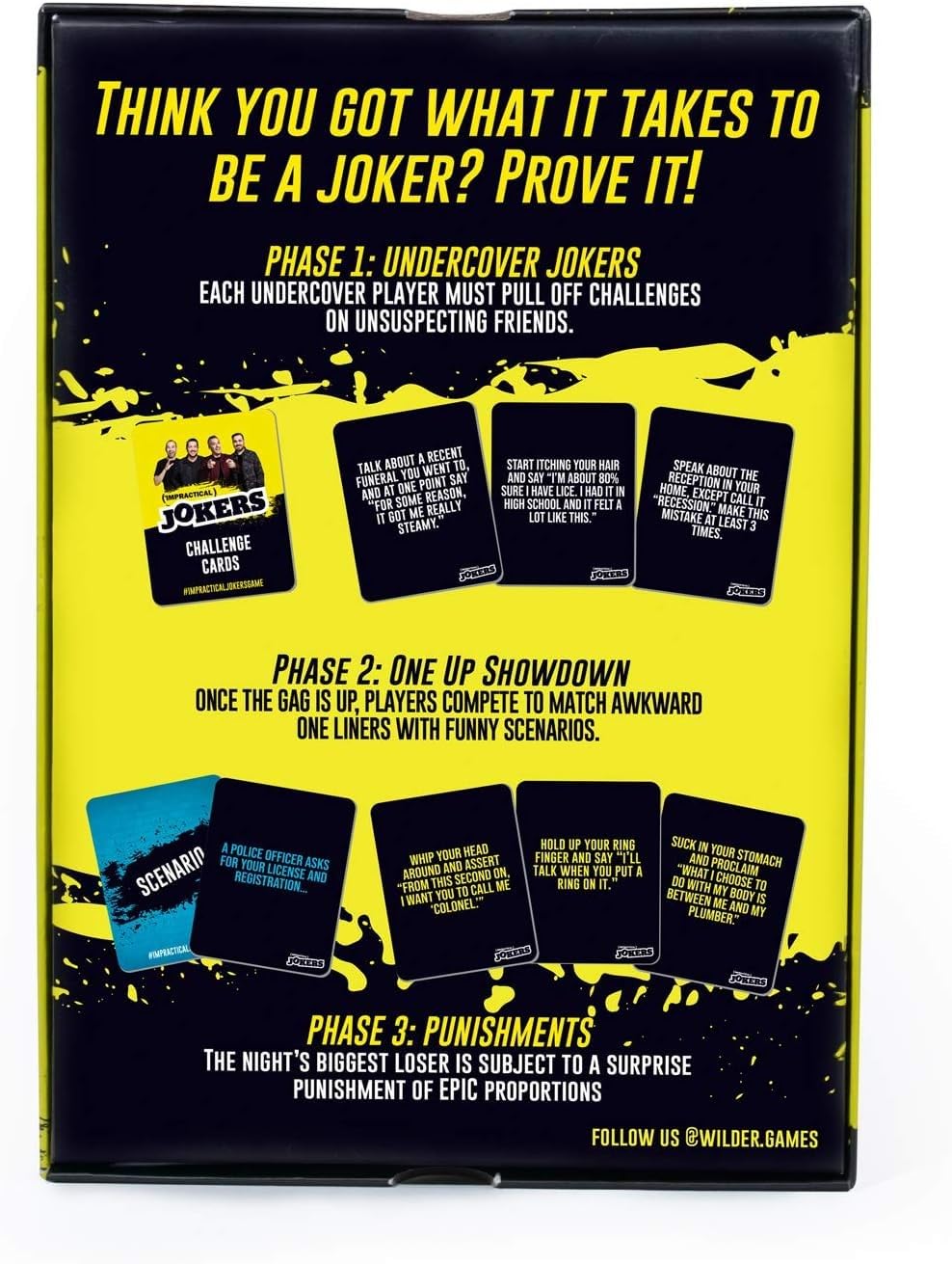 Wilder Games Impractical Jokers: The Game - Box of Challenges (17+)