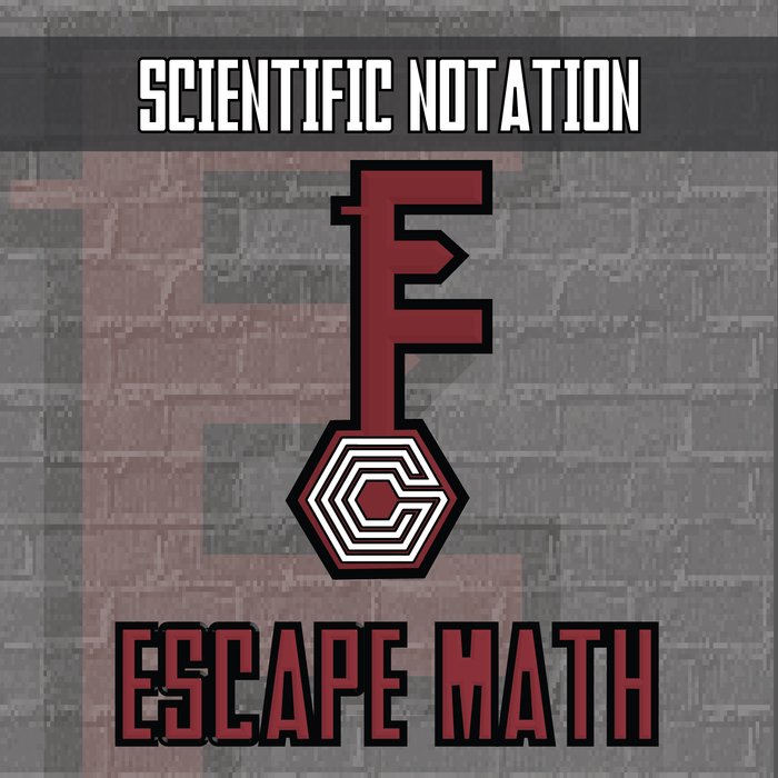 Escape Math - Scientific Notation (Space Theme) - Escape the Room Style Activity