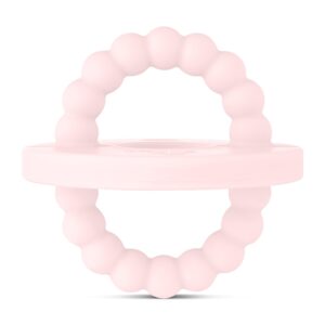 ryan and rose cutie bit teether (pink)