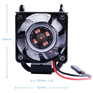 GeeekPi ICE Tower Cooler for Raspberry Pi 4, Pi 4 RGB Cooling Fan with Aluminum Heatsink for Raspberry Pi 4 Model B