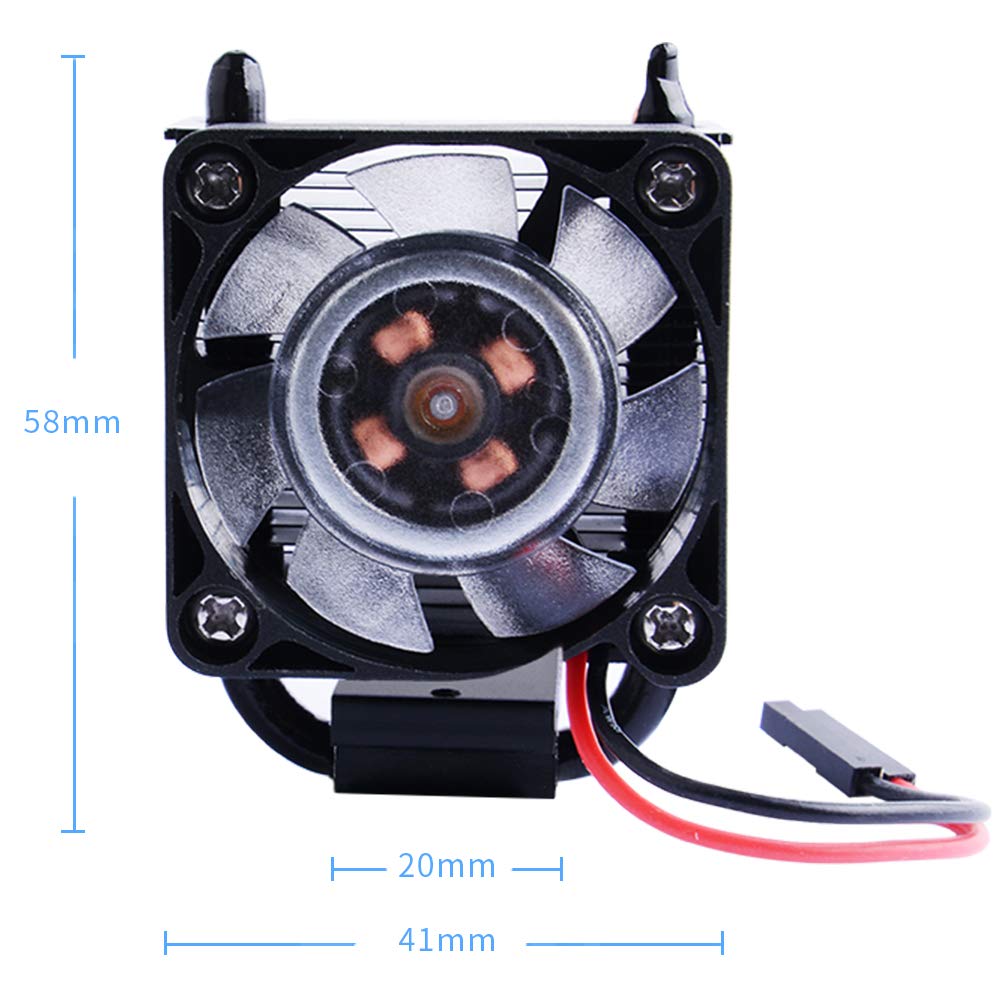 GeeekPi ICE Tower Cooler for Raspberry Pi 4, Pi 4 RGB Cooling Fan with Aluminum Heatsink for Raspberry Pi 4 Model B