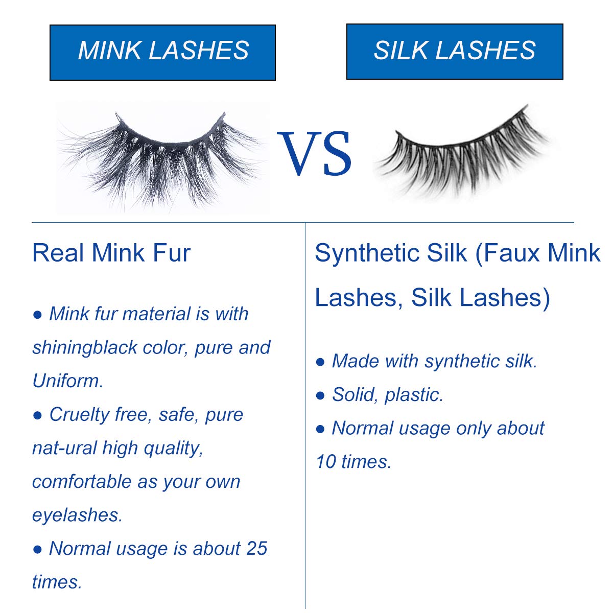 SWINGINGHAIR 3D Mink Eyelashes, False Eyelashes 25mm Dramatic Long Type 3D Layered Effect Siberian Mink Fur Lashes Hand Made Strips Eyelashes Reusable Fake Eyelashes Make Up