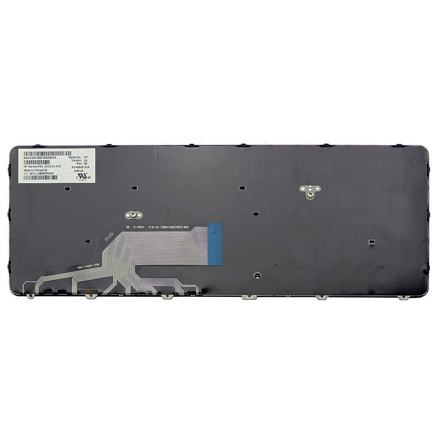 AUTENS Replacement US Keyboard for HP Probook 430 G3/430 G4/440 G3/440 G4/445 G3/640 G2/645 G2 Laptop (No Backlight)