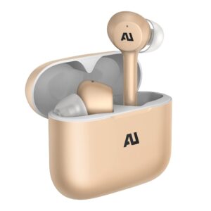 ausounds au-stream true wireless bluetooth earbuds, gold