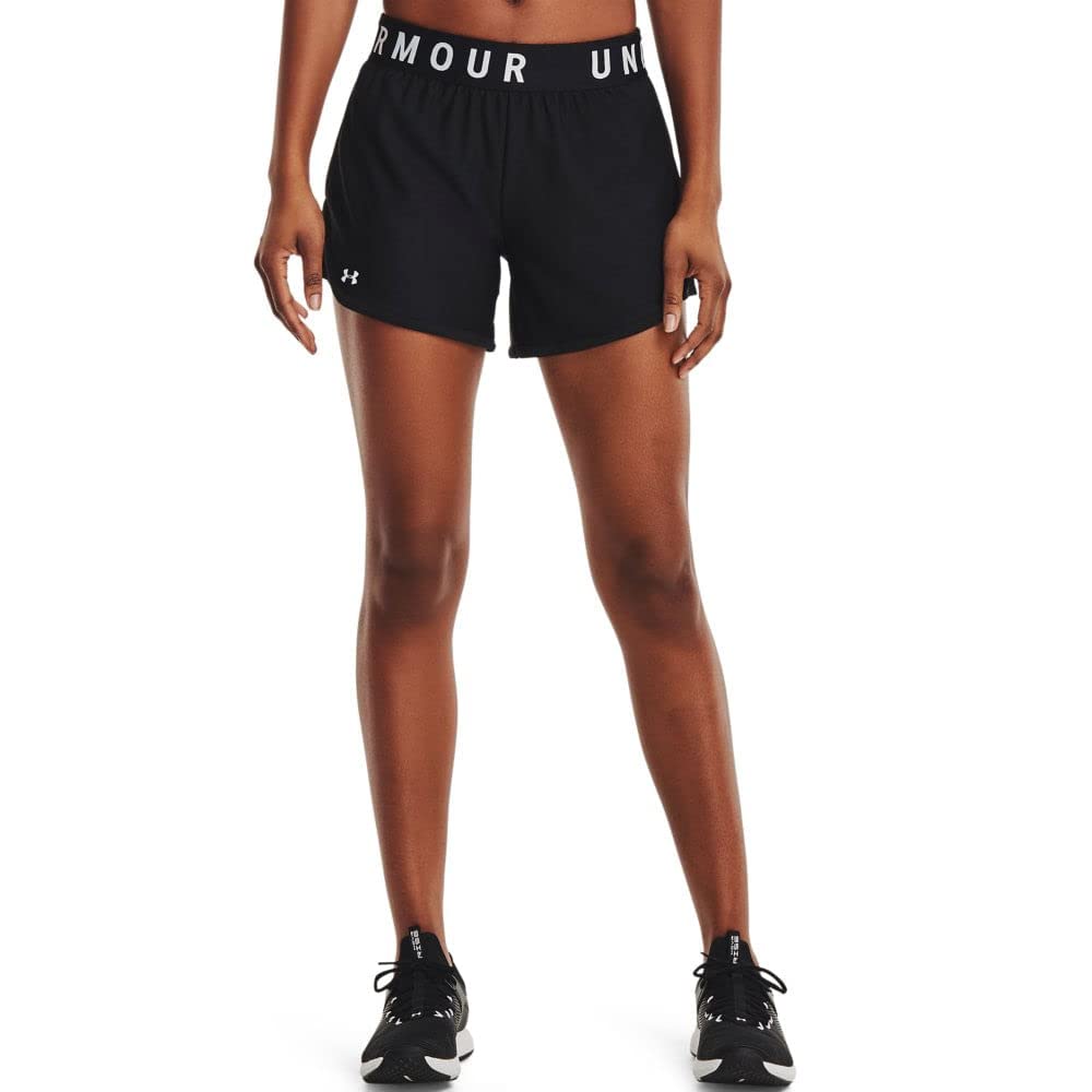 Under Armour UA Play Up Shorts 5 inch& 3X Black