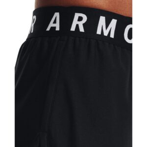 Under Armour UA Play Up Shorts 5 inch& 3X Black