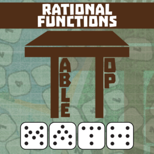 tabletop math -- rational expressions & equations -- game-based small group practice