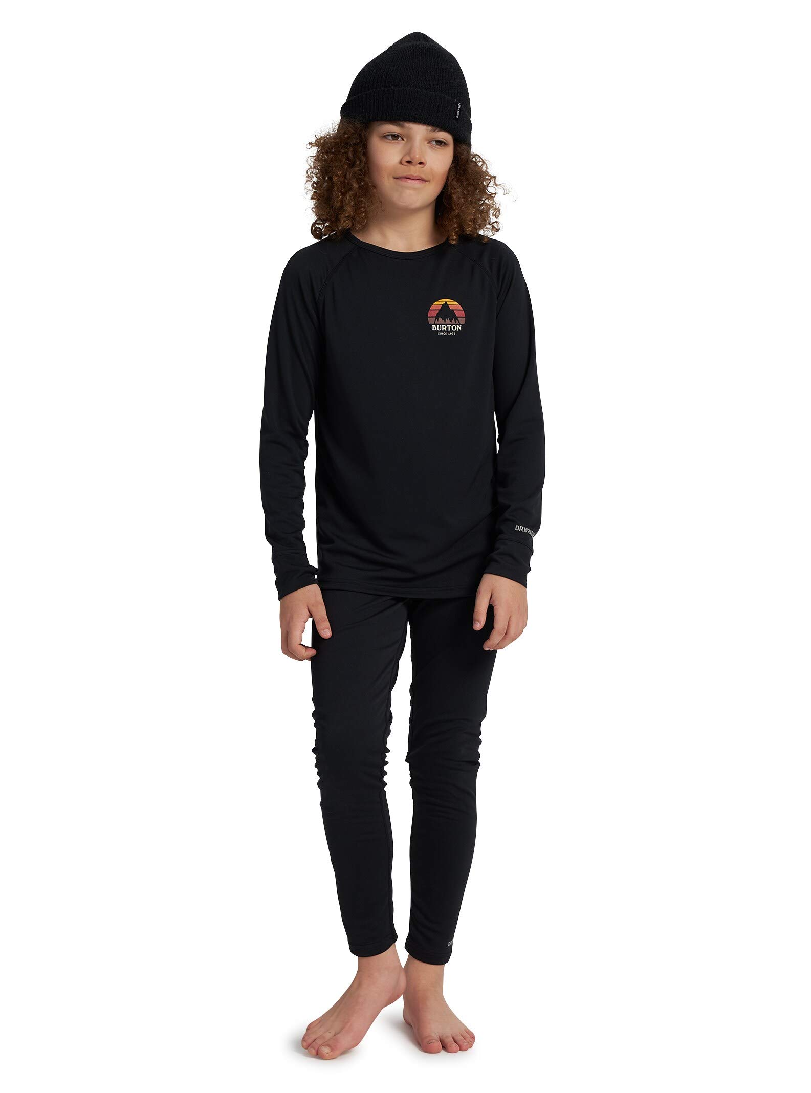 Burton Kids First Layer Set, True Black New, Medium