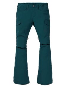 burton womens gore-tex gloria pant, ponderosa pine, small