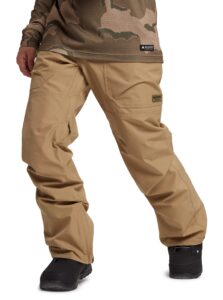 burton mens gore-tex ballast pant, kelp new, x-large