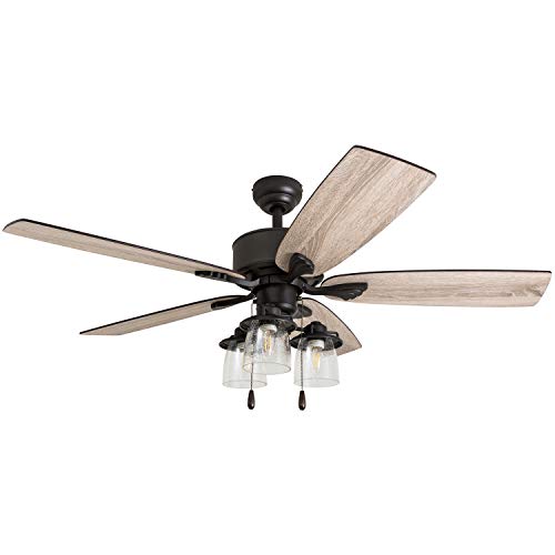 Prominence Home 51154-01 Enna Ceiling Fan, 52, Bronze