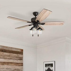 Prominence Home 51154-01 Enna Ceiling Fan, 52, Bronze