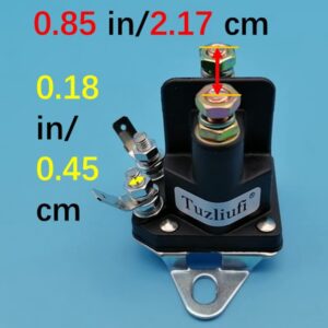 Tuzliufi Starter Solenoid Relay Compatible with 35510 109081X 109446X 109946 145673 146154 178861 192507 C266525 C33025 523146154 532109081 1685290 1686981 1752137 104-3189 117-1197 1-513075 Z399