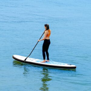 feath-r-lite inflatable stand up paddle board 10'x30''x6'' ultra-light (16.7lbs) sup with paddleboard accessories