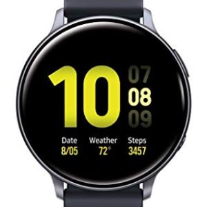 Samsung Galaxy Watch Active2 (40mm) Aqua Black, US Version (Renewed)