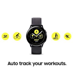 Samsung Galaxy Watch Active2 (40mm) Aqua Black, US Version (Renewed)