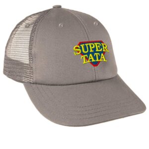 speedy pros trucker hat baseball cap super tata romanian embroidery cotton dad hats for men & women snapback grey