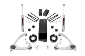 rough country 3.5" lift kit for 2007-2016 chevy/gmc 1500 4wd - 19431a