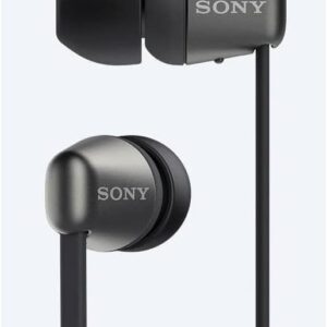 Sony Wireless in-Ear Headset/Headphones with Mic for Phone Call, Black (WI-C310/B)