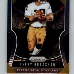 2019 Panini Prizm #286 Terry Bradshaw Pittsburgh Steelers NFL Football Trading Card