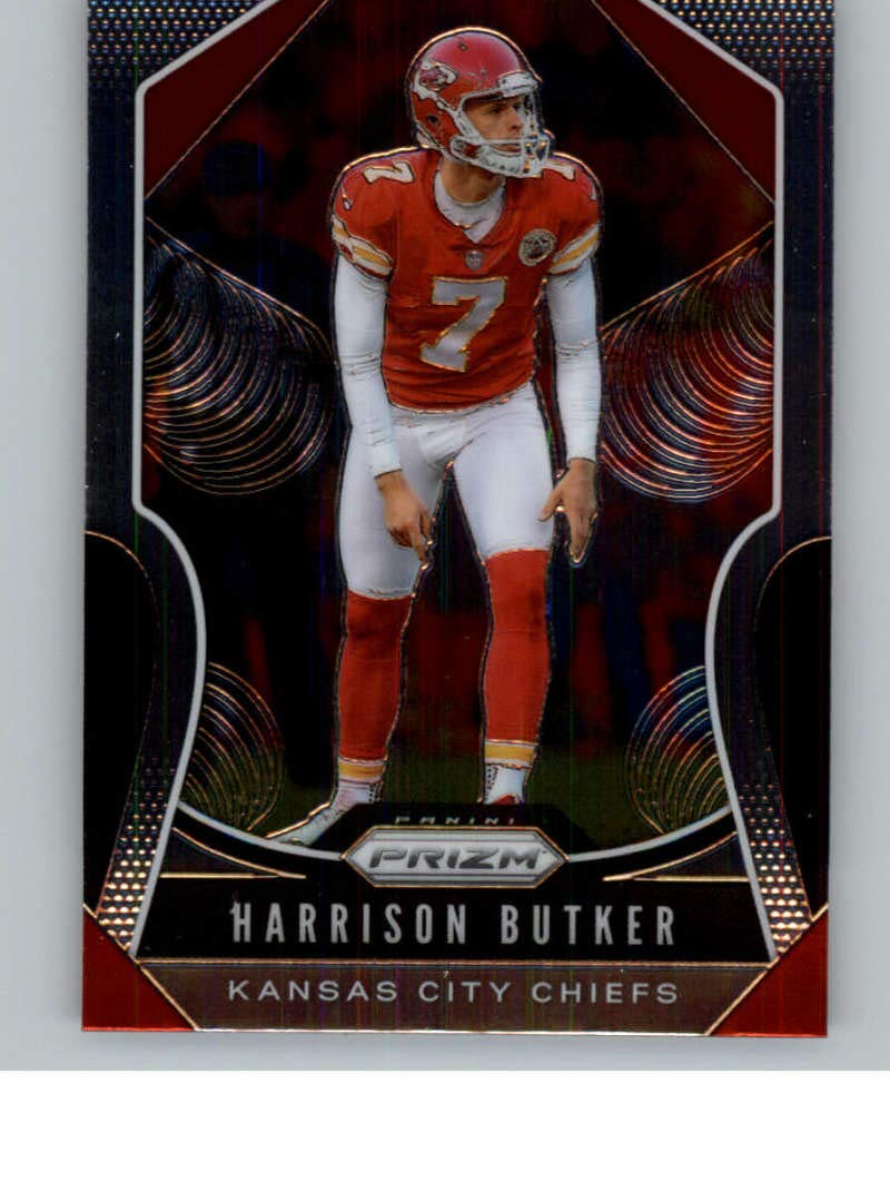 2019 Panini Prizm #215 Harrison Butker Kansas City Chiefs NFL Football Trading Card