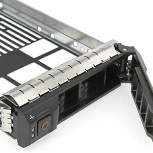 YEECHUN 3.5" SAS SATA Hard Drive Tray Caddy Replacement Compatible with Dell PowerEdge T330 T430 T630 R230 R330 R430 R530 R630 R730 R730XD R930 MD1400 MD3400 Series (5 Pack)