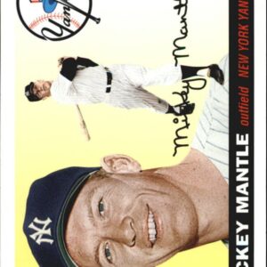 2011 Topps 60 Years Of Topps The Lost Cards #60YOTLC-8 Mickey Mantle New York Yankees Baseball Card NM-MT