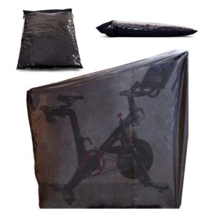 exercise bike cover designed for peloton bike - water resistant/uv/dustproof ideal for indoor/outdoor protection.