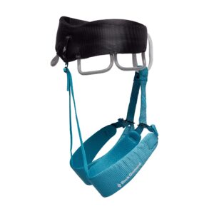 BLACK DIAMOND Equipment Momentum Harness - Women's - Aqua Verde - Large